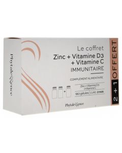Phytalessence Coffret Défenses Immunitaires 180 gélules