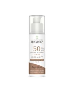Laboratoires de Biarritz Crème Solaire Teintée Spf50 Dorée 50ml