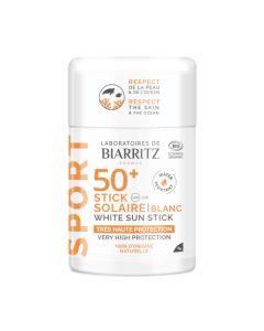 Laboratoires de Biarritz Sport Stick Solaire Blanc 15g
