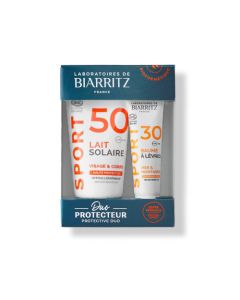Laboratoires de Biarritz Sport Duo Protecteur Lait Solaire + Baume à Lèvres