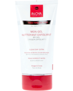 Clean'oya Mon Gel Nettoyant Exfoliant Visage & Corps 150ml