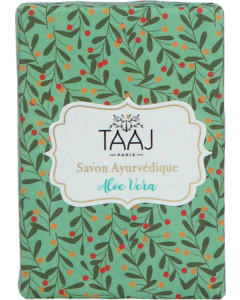Taaj Abhyanga Savon Ayurvédique Aloe Vera 100g