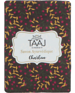 Taaj Abhyanga Savon Ayurvedique Charbon 100g