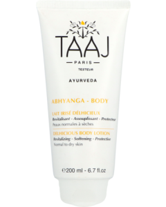 Taaj Abhyanga Lait Irisé Delhicieux 200ml