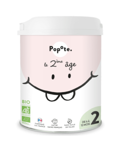 Popote Lait Infantile 2eme Age Bio 800g