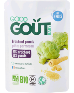Good Gout Baby Artichauts Panais Pates Parmesan Bio 190g