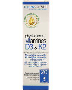 Therascience Physiomance Vitamine D3 K2 Gouttes 20ml