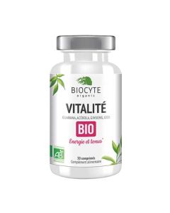 Biocyte Vitalite Bio 30 comprimés