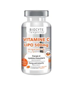 Biocyte Vitamine C Lipo 500 Mg 30 comprimés