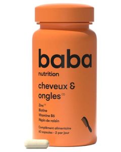 Baba Nutrition Capillaire Gélules x60