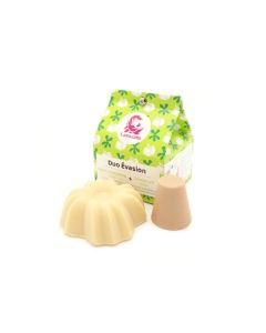 Lamazuna Duo Évasion Bio Déodorant + Après-Shampoing Solides à la Vanille