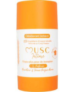 Musc Intime Déodorant Naturel La Pulpeuse Roll On 50g