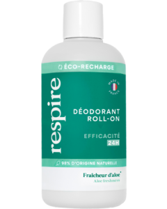 Respire Recharge Déodorant Roll-On Fraîcheur d'Aloé 150 ml