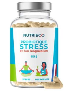 Nutri&Co Probiotiques Stress Gélules x60