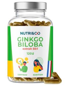 Nutri&Co Ginkgo Biloba Gélules x120