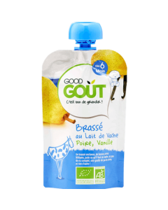 Good Gout Baby Brasse Poire Vanille Bio 90g