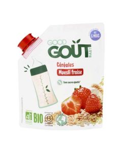 Good Gout Baby Muesli Fraise Bio 200g