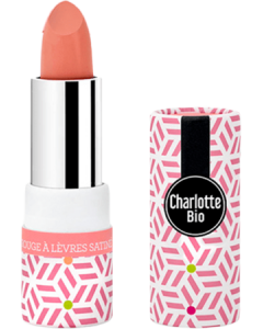 Charlotte Bio 01 Rouge À Lèvres Bois De Rose Brillant Bio 3,5 g