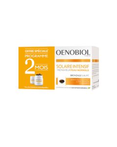 Oenobiol Solaire Intensif Préparateur Peau Normale 2x30 Capsules