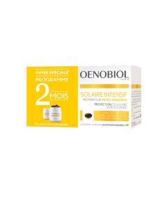 Oenobiol Solaire Intensif Préparateur Peau Sensible 2x30 Capsules
