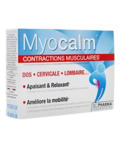 Myocalm 3C Pharma Contractions Musculaires 30 Comprimés