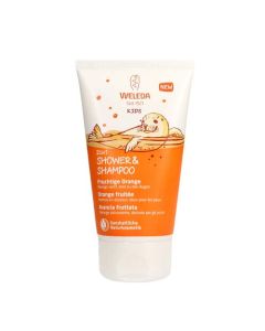 Weleda 2in1 Shower & Shampoo Orange fruitée 150 ml