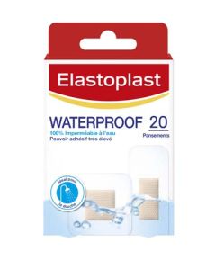 Elastoplast Waterproof Plastique 20 Pansements 2 Formats 