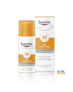 Eucerin Sun Oil Control Gel-Crème Toucher Sec Spf50+ 50 ml