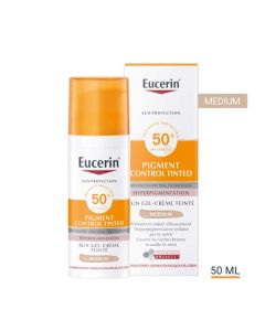 Eucerin Sun Pigment Control Gel-Crème Teinté Spf50+ 50 ml