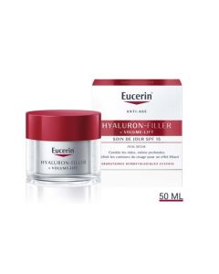 Eucerin Hyaluron Filler + Volume Lift Soin de Jour Peau Sèche Spf15 50 ml