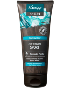 Kneipp Shampooing Douche Homme Menthol Romarin Sport 200ml