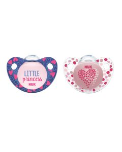 Nuk 2 Sucettes Taille 1 TRENDLINE Day fille