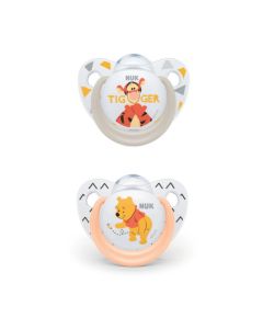 Nuk 2 sucettes Taille 2 Winnie The Pooh
