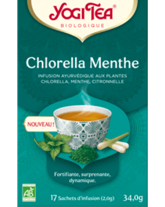 Yogi Tea Chlorella Menthe Bio Infusette 2g 17