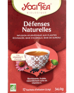 Yogi Tea Défenses Naturelles Bio Infusette 2g 17