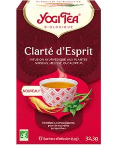 Yogi Tea Clarté D'Esprit Infusettes 2g x17