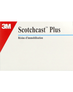 3m Scotchcast Plus Bande Synthese Blanc 5cm X 3m6
