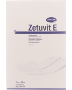 Zetuvit E Pansement Absorbant Sterile 15cm X 20cm 25