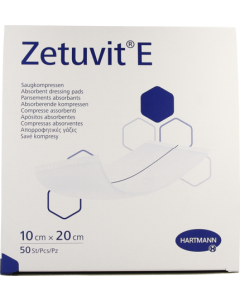 Zetuvit E Pansement Absorbant 10cm X 20cm 50