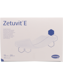 Zetuvit E Pansement Absorbant 15cm X 20cm 50