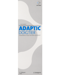 3m Adaptic Doigtier Moyen Pansement