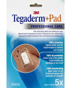 3m Tegaderm + Pad Pansements 9cmx15cm 5 unités