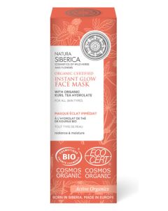 Natura Siberica Masque Visage Bio Eclat au Thé de Kourile 75ml