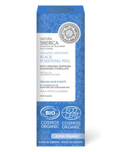 Natura Siberica Peeling Noir Pureté Bio à la Sophora de Khakassie 75ml
