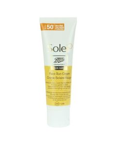 Boots Solei Crème Solaire Visage SPF 50+ 50ml