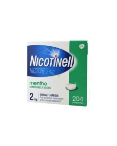 Nicotinell Nicotine 2mg Menthe 204 comprimés à sucer