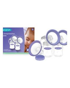 Lansinoh Set D'Expression Double Tire Lait Tailles 21mm + 25mm