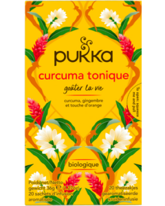 Pukka Infusion Curcuma Tonique Bio Sachets x20