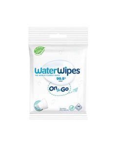Waterwipes Lingettes On The Go x10