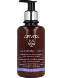 Apivita Gel Nettoyant Visage Yeux 200ml